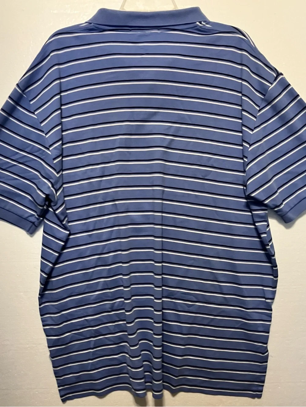 Polo by Ralph Lauren Light Blue Striped Polo Shirt 2XL